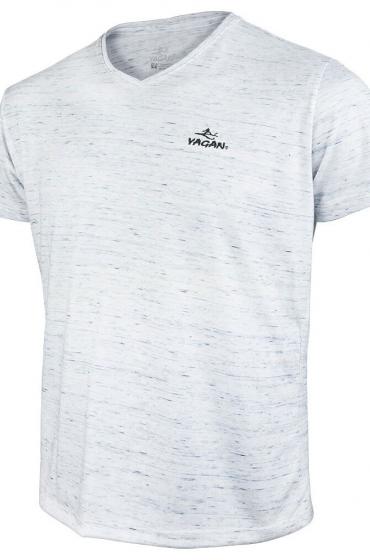 Polera gris cuello 