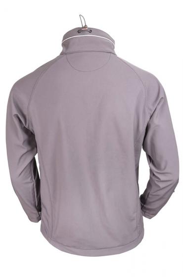 Softshell gris manga larga hombre yagan